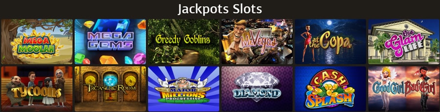 Jeux de Jackpots de Casino Extra